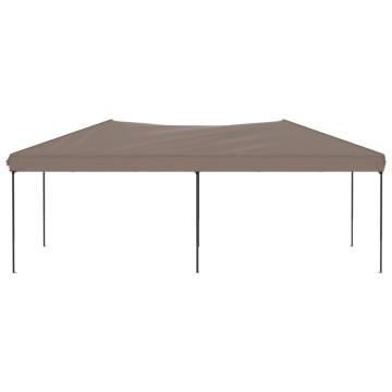  Folding Party Tent Taupe 3x6 m