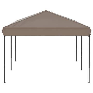  Folding Party Tent Taupe 3x6 m