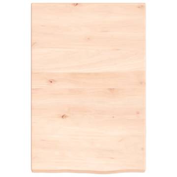 Bathroom Countertop 40x60x(2-4) cm Untreated Solid Wood