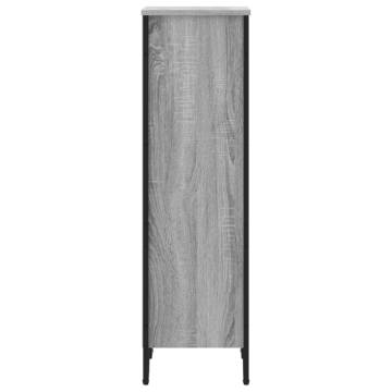  Bookcase Grey Sonoma 50x31x106 cm Engineered Wood