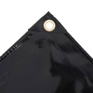 Tarpaulin 650 g/m² 2x3 m Black