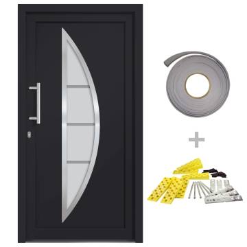  Front Door Anthracite 98x208 cm