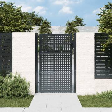  Garden Gate Anthracite 105x200 cm Steel