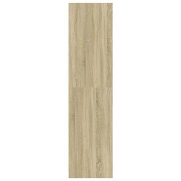  Wardrobe Sonoma Oak 80x50x200 cm Engineered Wood