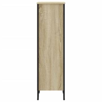  Bookcase Sonoma Oak 50x31x106 cm Engineered Wood