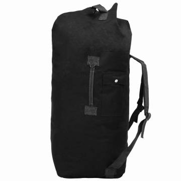 Army-Style Duffel Bag 85 L Black