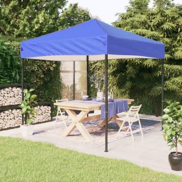  Folding Party Tent Blue 2x2 m