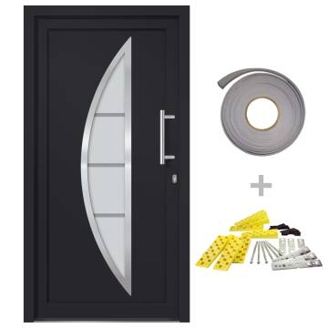  Front Door Anthracite 108x200 cm