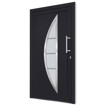  Front Door Anthracite 108x200 cm