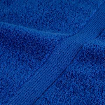  Premium Sauna Towels SOLUND 2pcs Blue 80x200cm 600gsm