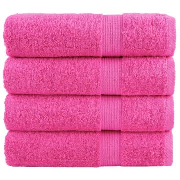  Premium Bath Towels SOLUND 4 pcs 100x150 cm 600 gsm