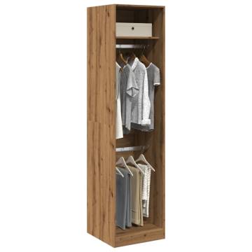  Wardrobe Artisian Oak 50x50x200 cm Engineered Wood