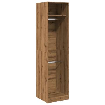  Wardrobe Artisian Oak 50x50x200 cm Engineered Wood