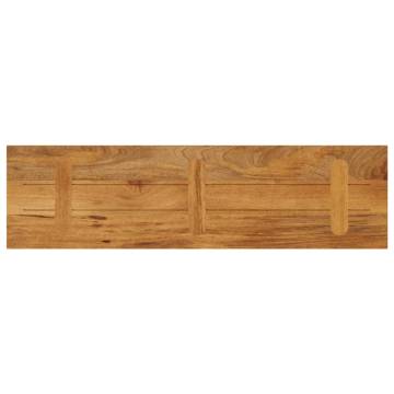  Table Top 110x40x3.8 cm Rectangular Solid Wood Mango