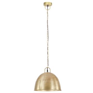  Industrial Vintage Hanging Lamp 25 W Brass Round 31 cm E27