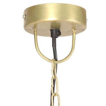  Industrial Vintage Hanging Lamp 25 W Brass Round 31 cm E27