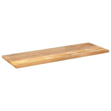  Table Top 140x60x2.5 cm Rectangular Solid Wood Mango