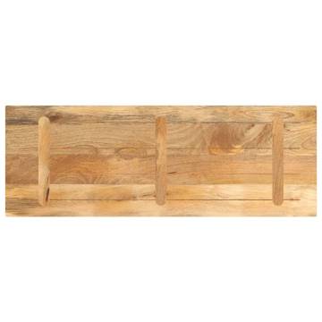  Table Top 140x60x2.5 cm Rectangular Solid Wood Mango