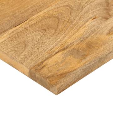  Table Top 140x60x2.5 cm Rectangular Solid Wood Mango