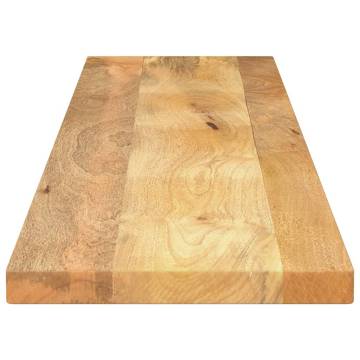  Table Top 180x30x3.8 cm Rectangular Solid Wood Mango