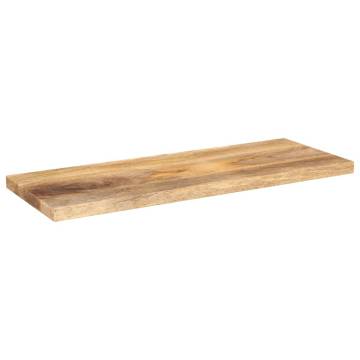  Table Top 90x20x3.8 cm Rectangular Solid Wood Mango