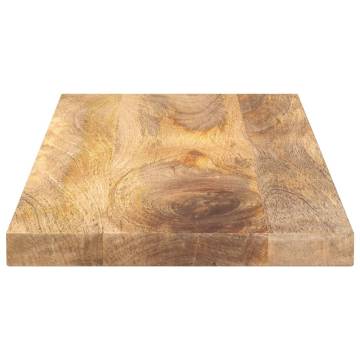  Table Top 90x20x3.8 cm Rectangular Solid Wood Mango