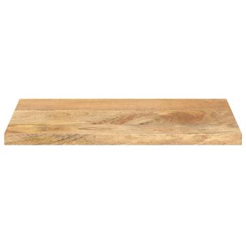  Table Top 60x30x3.8 cm Rectangular Solid Wood Mango