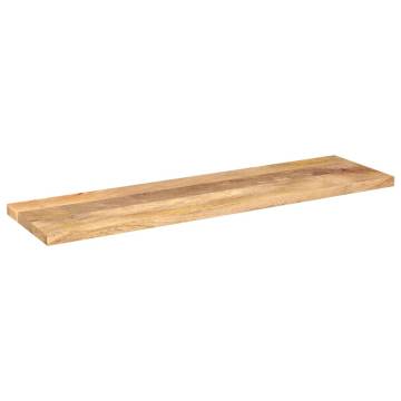  Table Top 110x20x3.8 cm Rectangular Solid Wood Mango