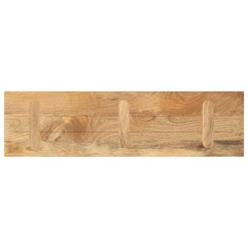  Table Top 110x20x3.8 cm Rectangular Solid Wood Mango