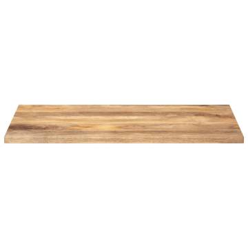  Table Top 110x60x3.8 cm Rectangular Solid Wood Mango