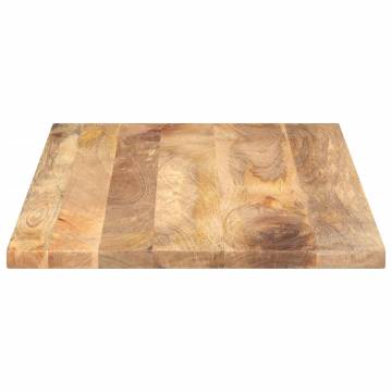  Table Top 110x60x3.8 cm Rectangular Solid Wood Mango