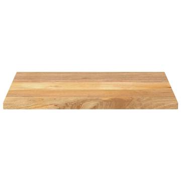  Table Top 90x70x3.8 cm Rectangular Solid Wood Mango