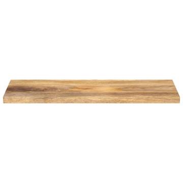  Table Top 80x30x3.8 cm Rectangular Solid Wood Mango