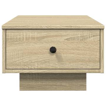  Coffee Table Sonoma Oak 60x45x31 cm Engineered Wood