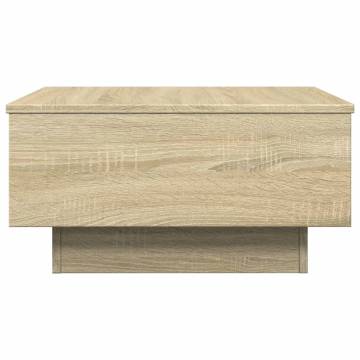  Coffee Table Sonoma Oak 60x45x31 cm Engineered Wood