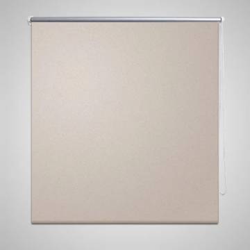 Roller Blind Blackout 100 x 175 cm Beige