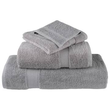  Premium Hand Towels SOLUND 10pcs Grey 50x100cm 600gsm