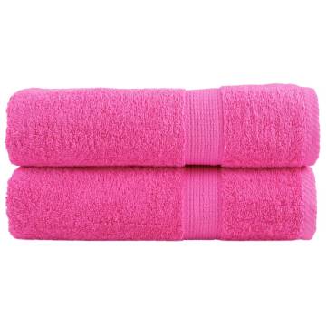  Premium Bath Towels SOLUND 2 pcs 100x150 cm 600 gsm