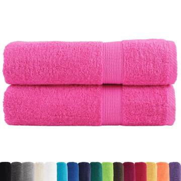  Premium Bath Towels SOLUND 2 pcs 100x150 cm 600 gsm