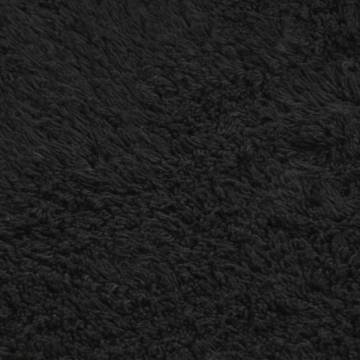 Bathroom Mat Set 3 Pieces Fabric Anthracite