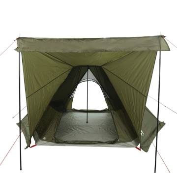  Family Tent Tipi 6-Person Olive Green Waterproof