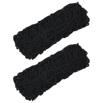  Hay Nets 2 pcs Square Black 100x100 cm PP