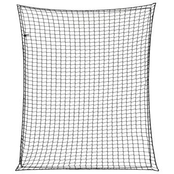  Trailer Net with Elastic Rope Black 3.5x3 m PP