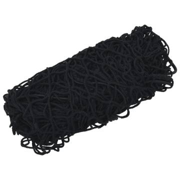  Trailer Net with Elastic Rope Black 3.5x3 m PP