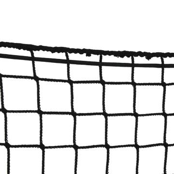  Trailer Net with Elastic Rope Black 3.5x3 m PP