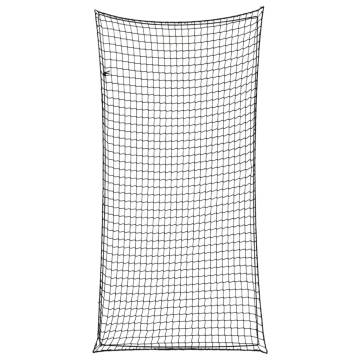  Trailer Net with Elastic Rope Black 7x3.5 m PP