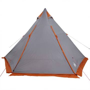  Family Tent Tipi 6-Person Grey Waterproof