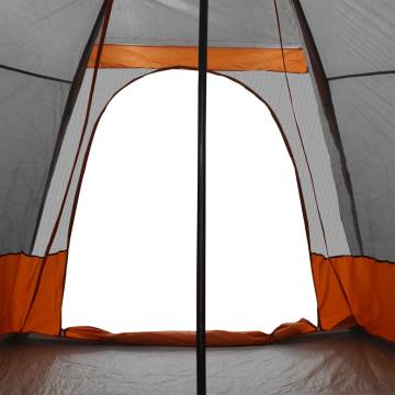  Family Tent Tipi 6-Person Grey Waterproof