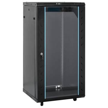  22U Network Cabinet 19 IP20 Black 60x60x120 cm