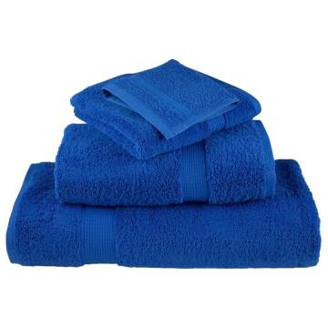  Premium Shower Towels SOLUND 10pcs Blue 70x140cm 600gsm